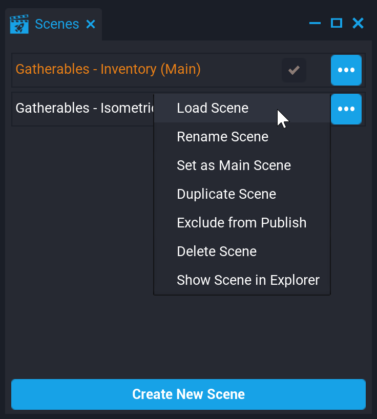 Open Isometric Scene